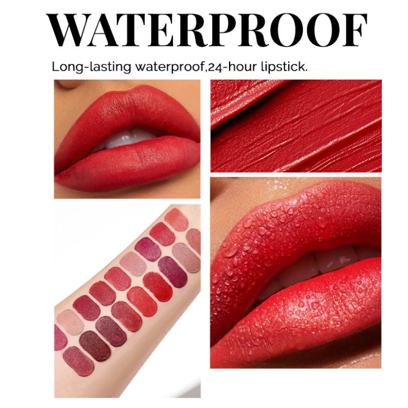 Kyam — Le Kit 18 Capsules Rouges à Lèvres