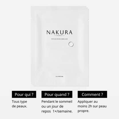 Patchs  micro-needling Acide Hyaluronique - Anti rides et ridules