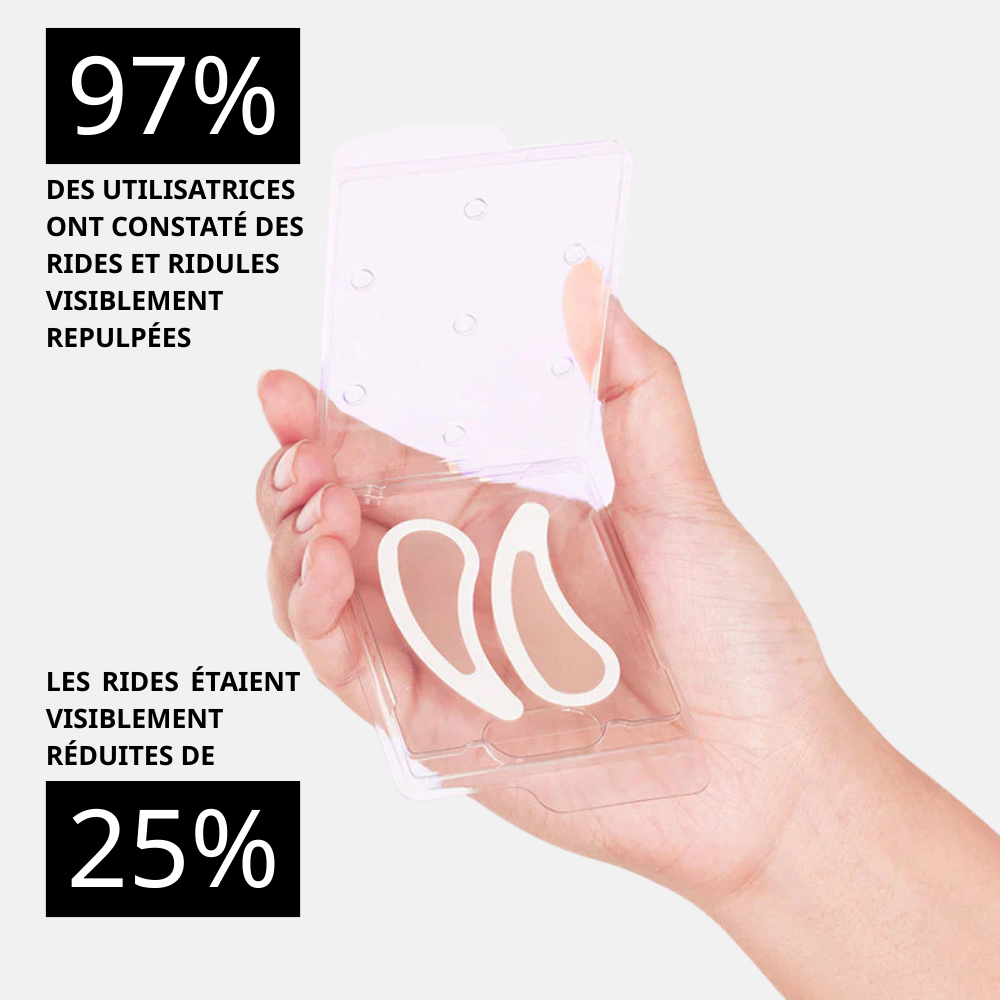Patchs  micro-needling Acide Hyaluronique - Anti rides et ridules